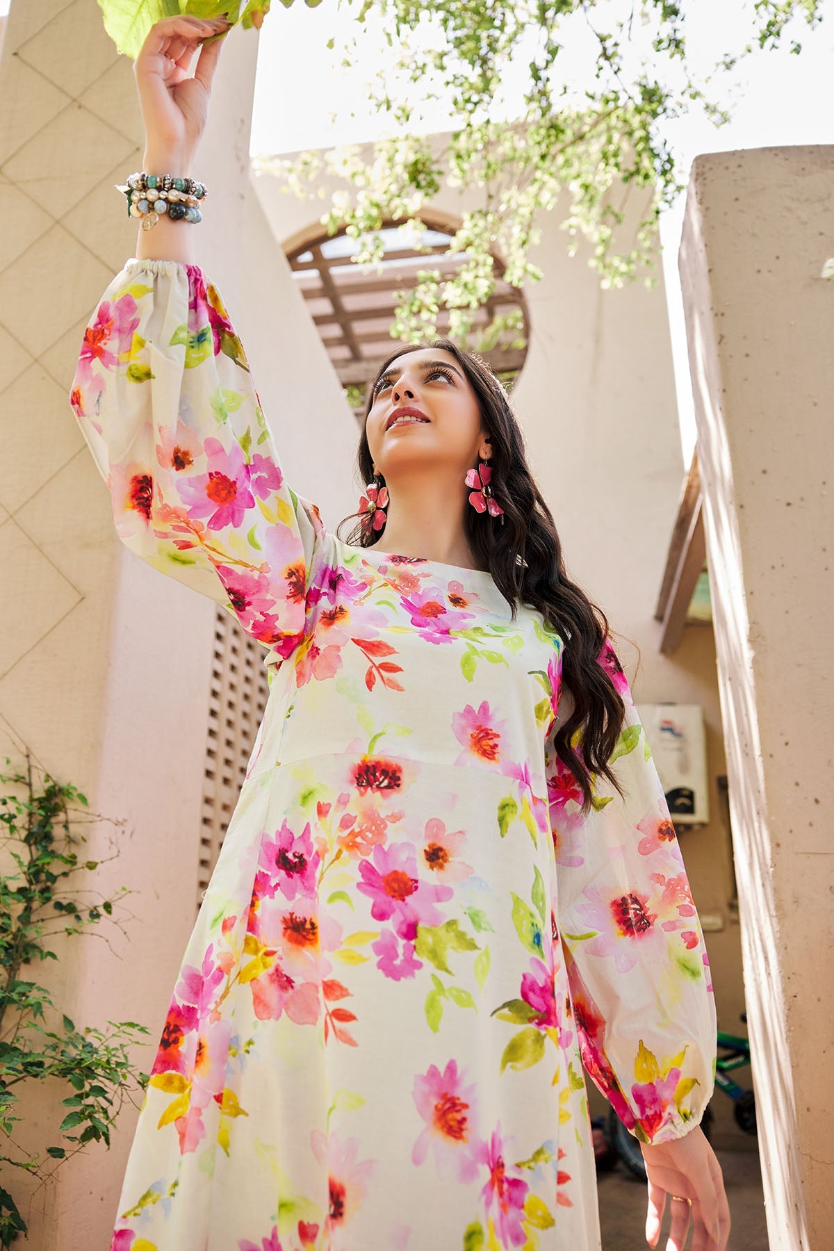3558-PRINT-A DIGITAL PRINTED LAWN STITCHED