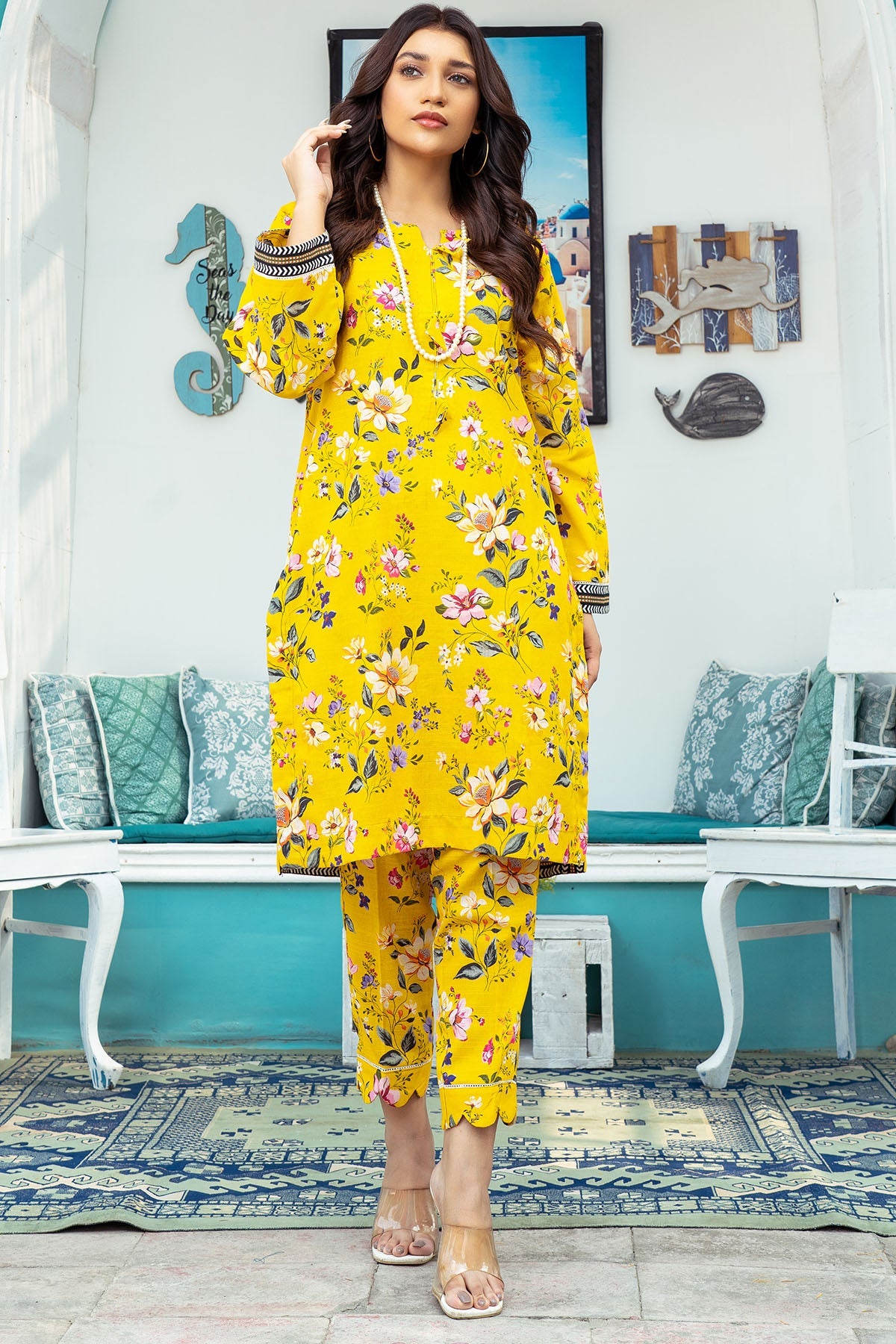 3590-ALSTONIA DIGITAL PRINTED KHADDAR STITCHED