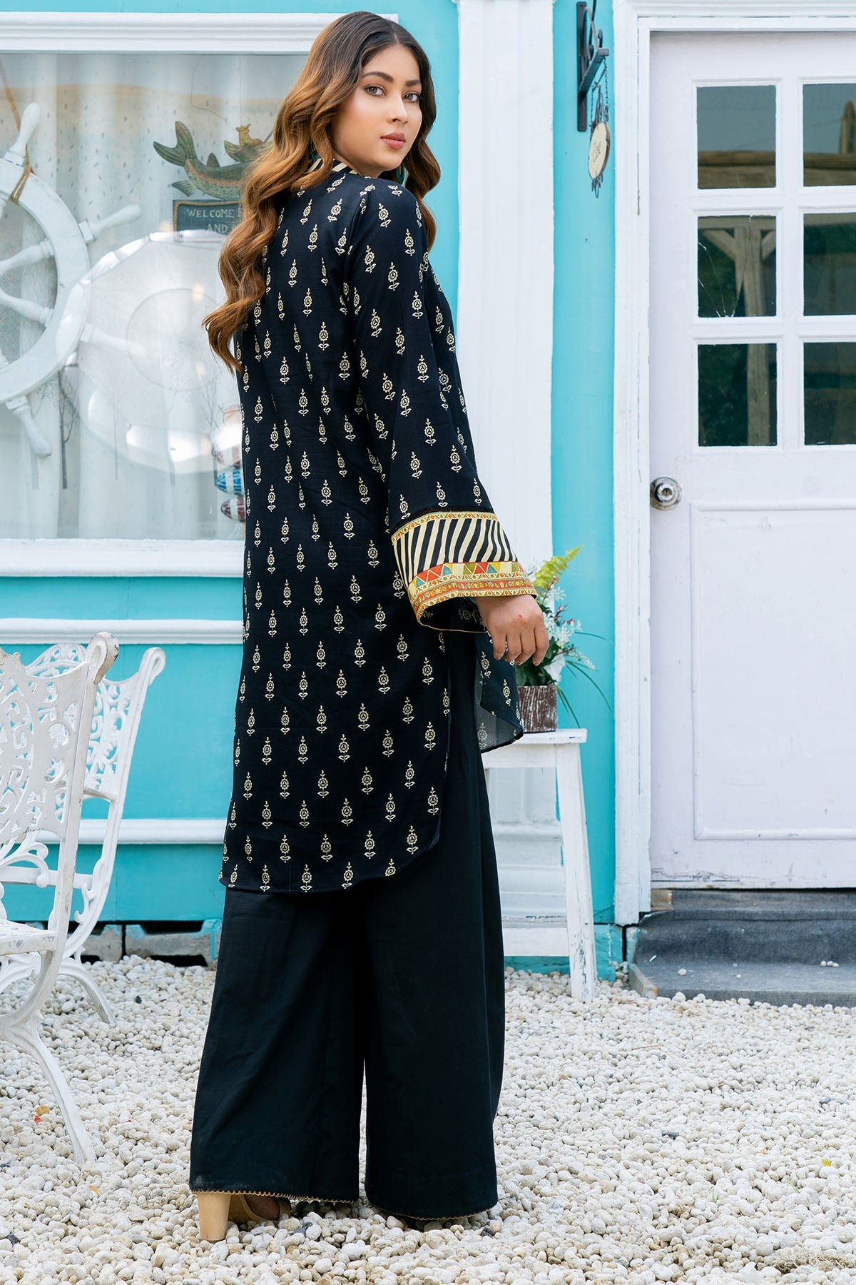 3591-EBONY DIGITAL PRINTED KHADDAR UNSTITCHED