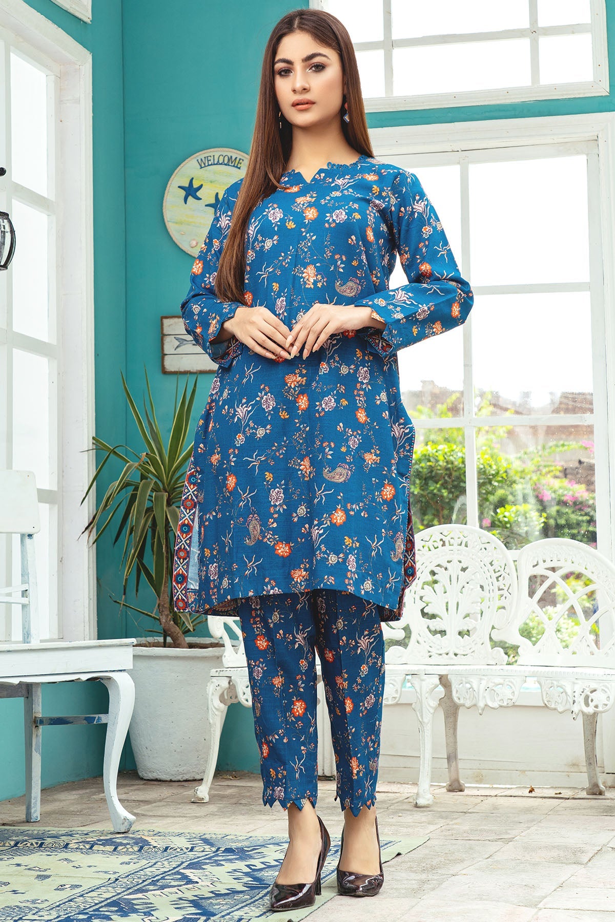 3601-CASTOR DIGITAL PRINTED KHADDAR STITCHED