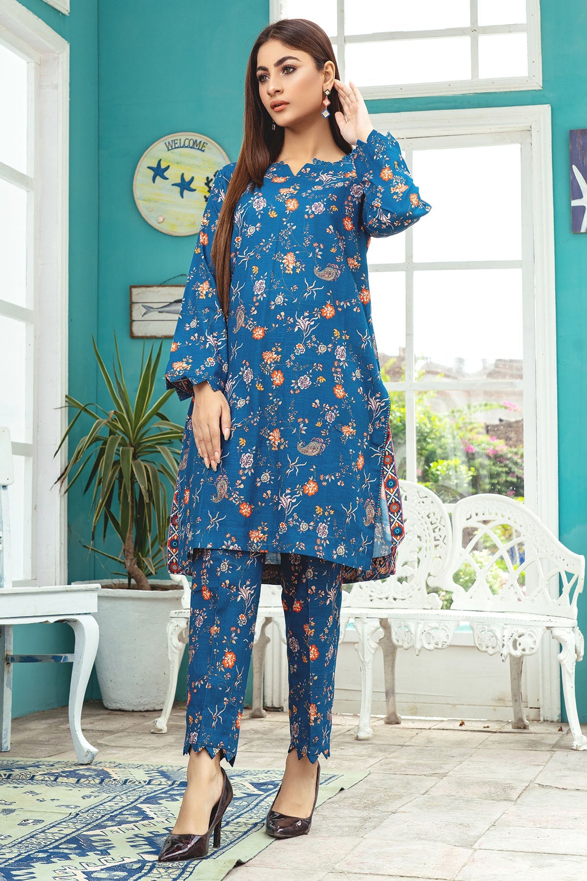 3601-CASTOR DIGITAL PRINTED KHADDAR STITCHED