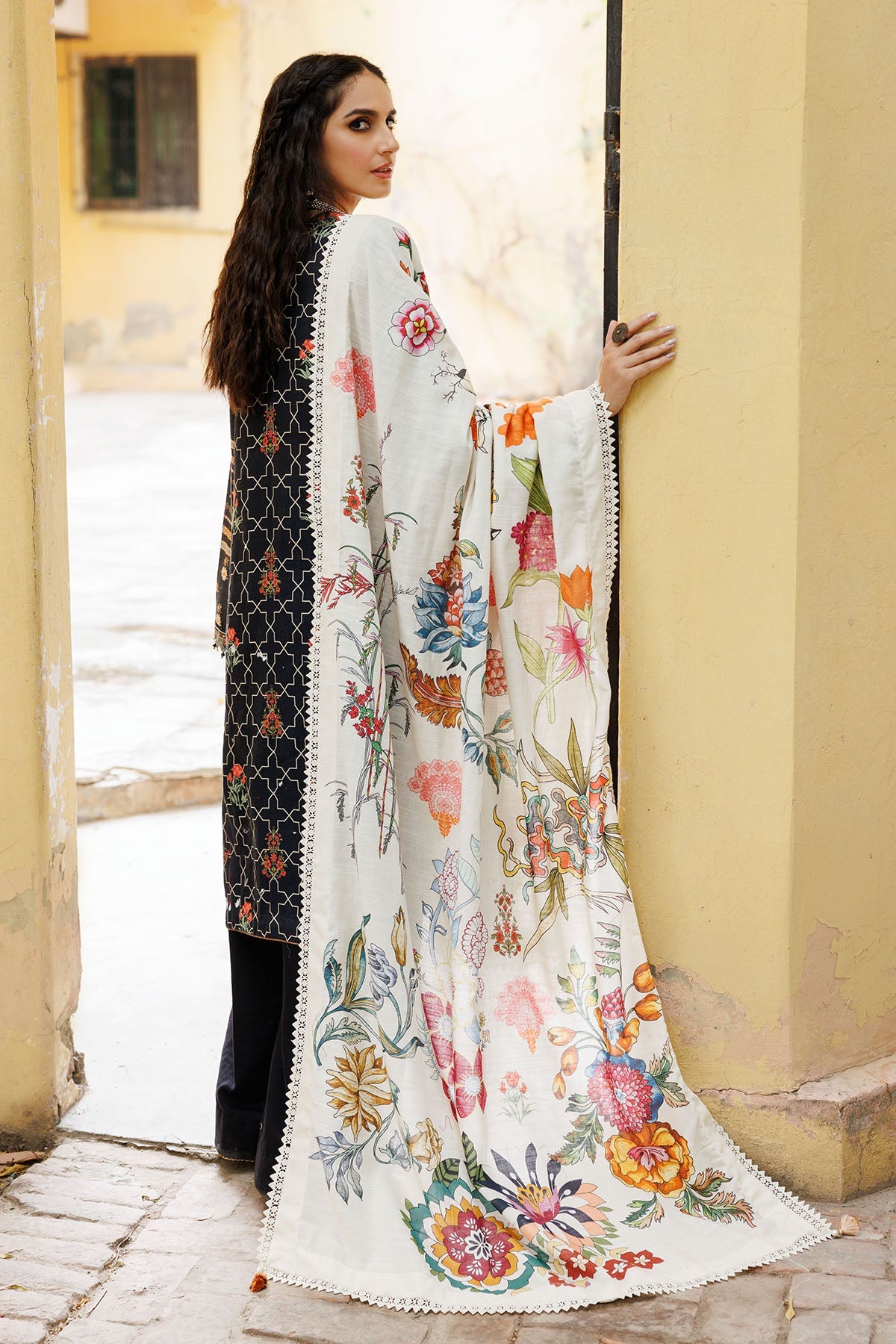 3602-COLEUS DIGITAL PRINTED KHADDAR UNSTITCHED