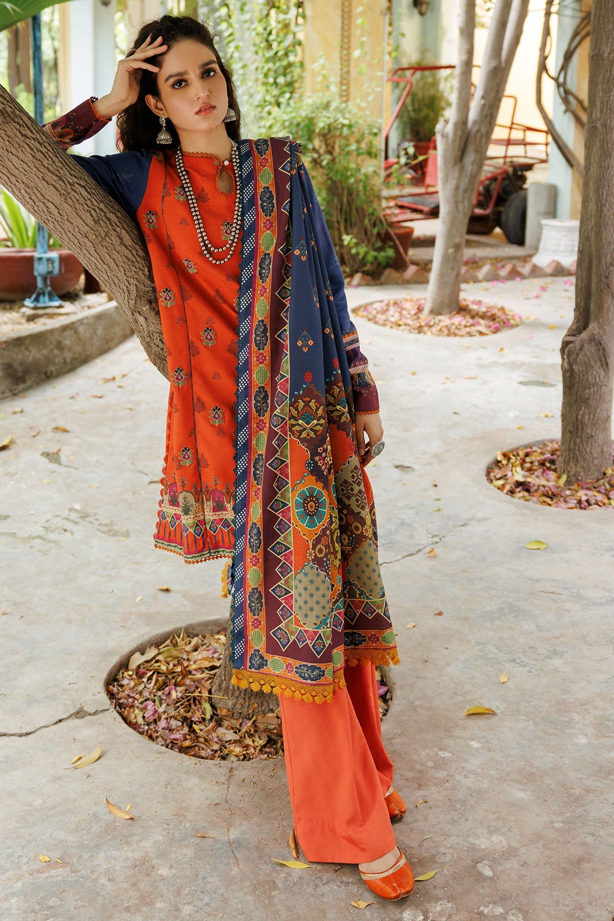 3603-DAYLILY DIGITAL PRINTED KHADDAR UNSTITCHED