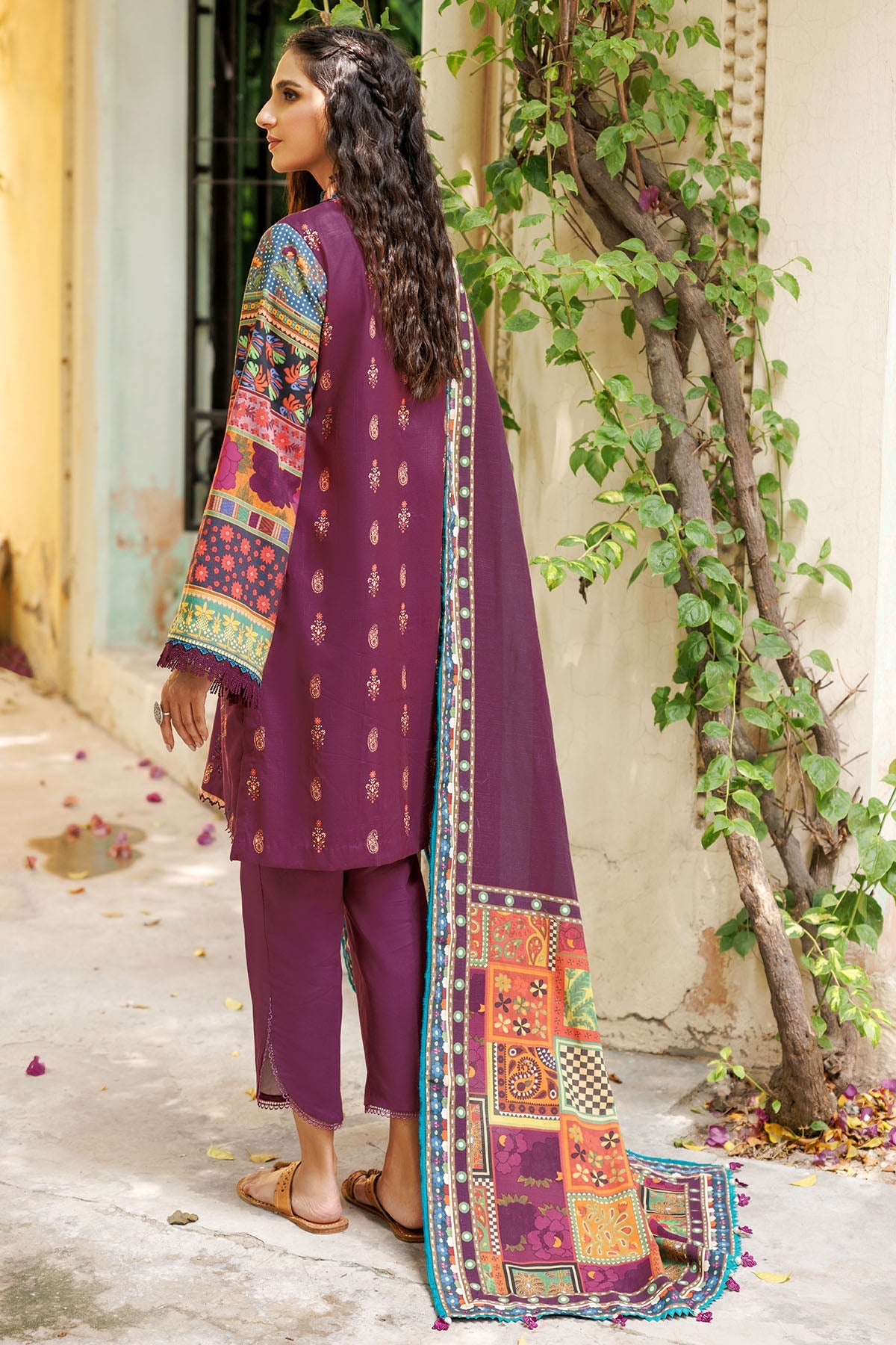 3604-MAPLE DIGITAL PRINTED KHADDAR UNSTITCHED
