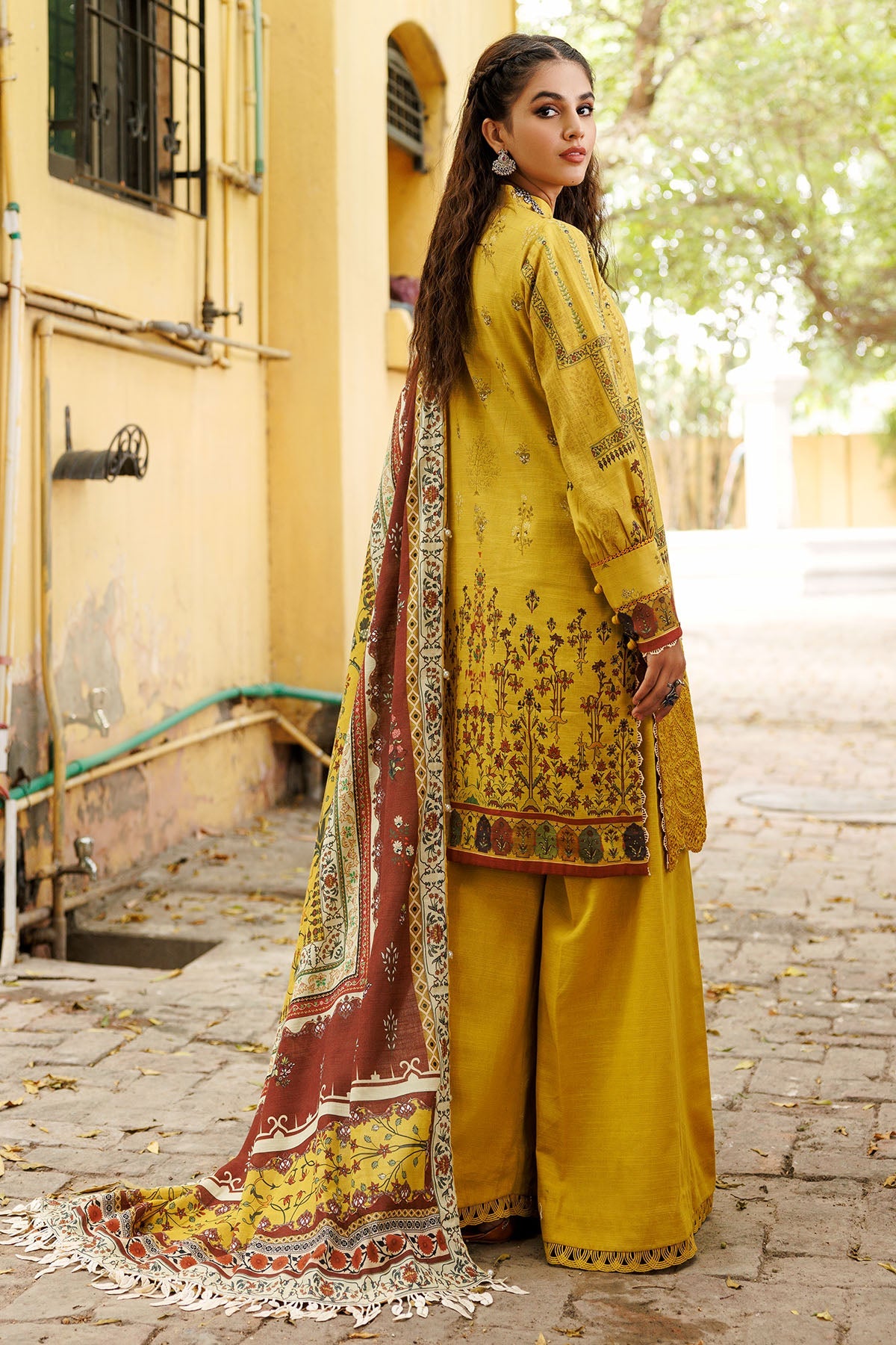 3605-HINOKI DIGITAL PRINTED KHADDAR UNSTITCHED