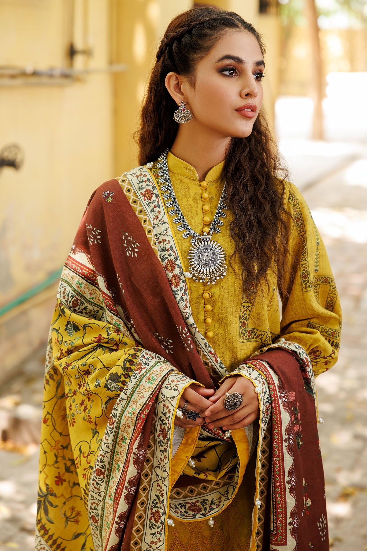 3605-HINOKI DIGITAL PRINTED KHADDAR UNSTITCHED