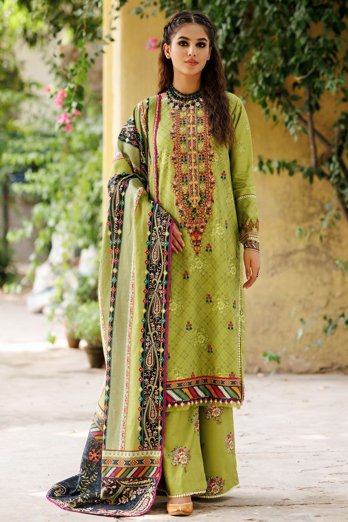 3606-GAZANIA DIGITAL PRINTED KHADDAR UNSTITCHED