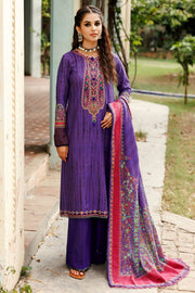 3607-CRANESBILL DIGITAL PRINTED KHADDAR UNSTITCHED