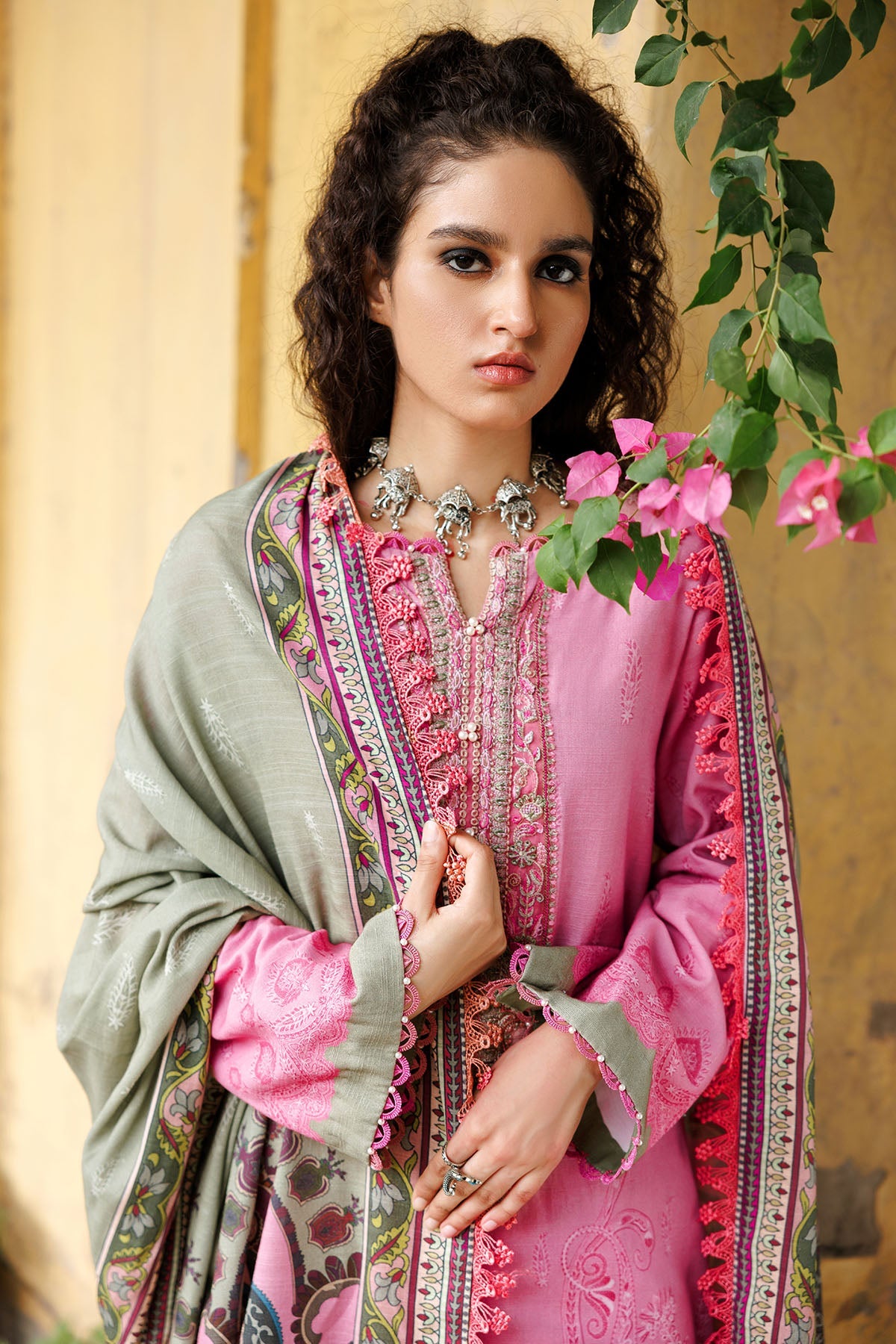 3609-CALADIUM DIGITAL PRINTED KHADDAR UNSTITCHED