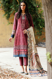 3610-FESCUE DIGITAL PRINTED KHADDAR UNSTITCHED