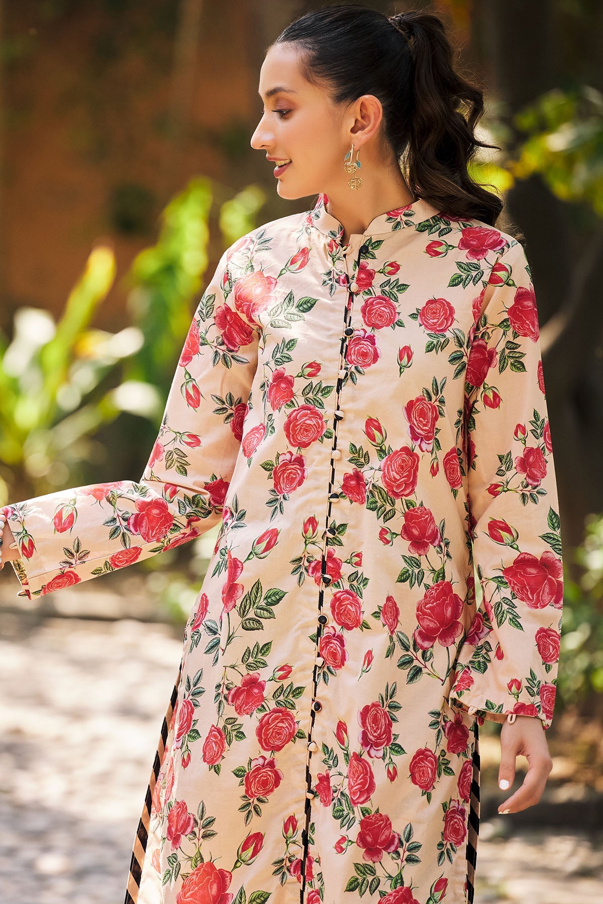 3634-PRINT-A DIGITAL PRINTED LAWN STITCHED