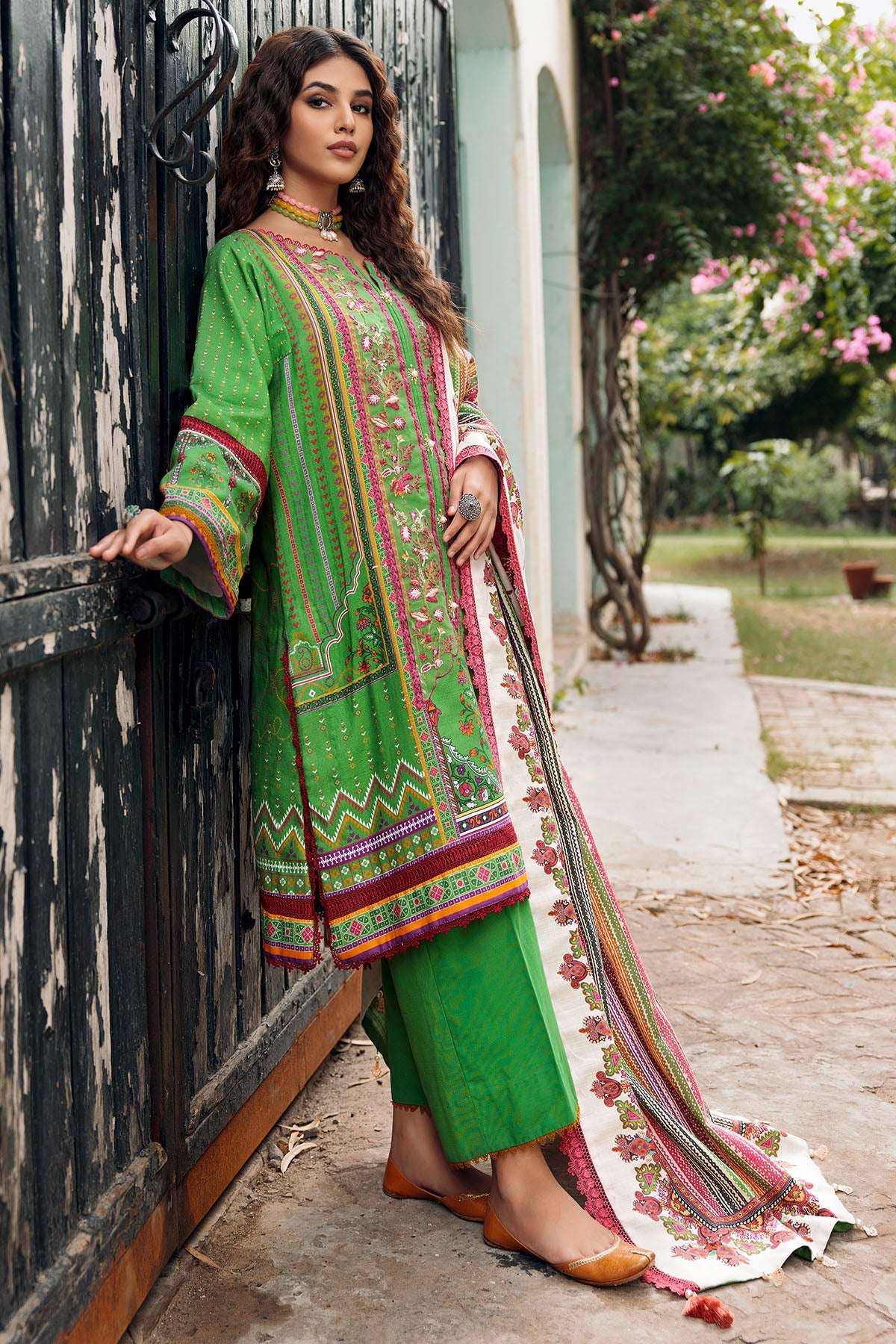 3659-ANGORA DIGITAL PRINTED EMBROIDERED KHADDAR UNSTITCHED