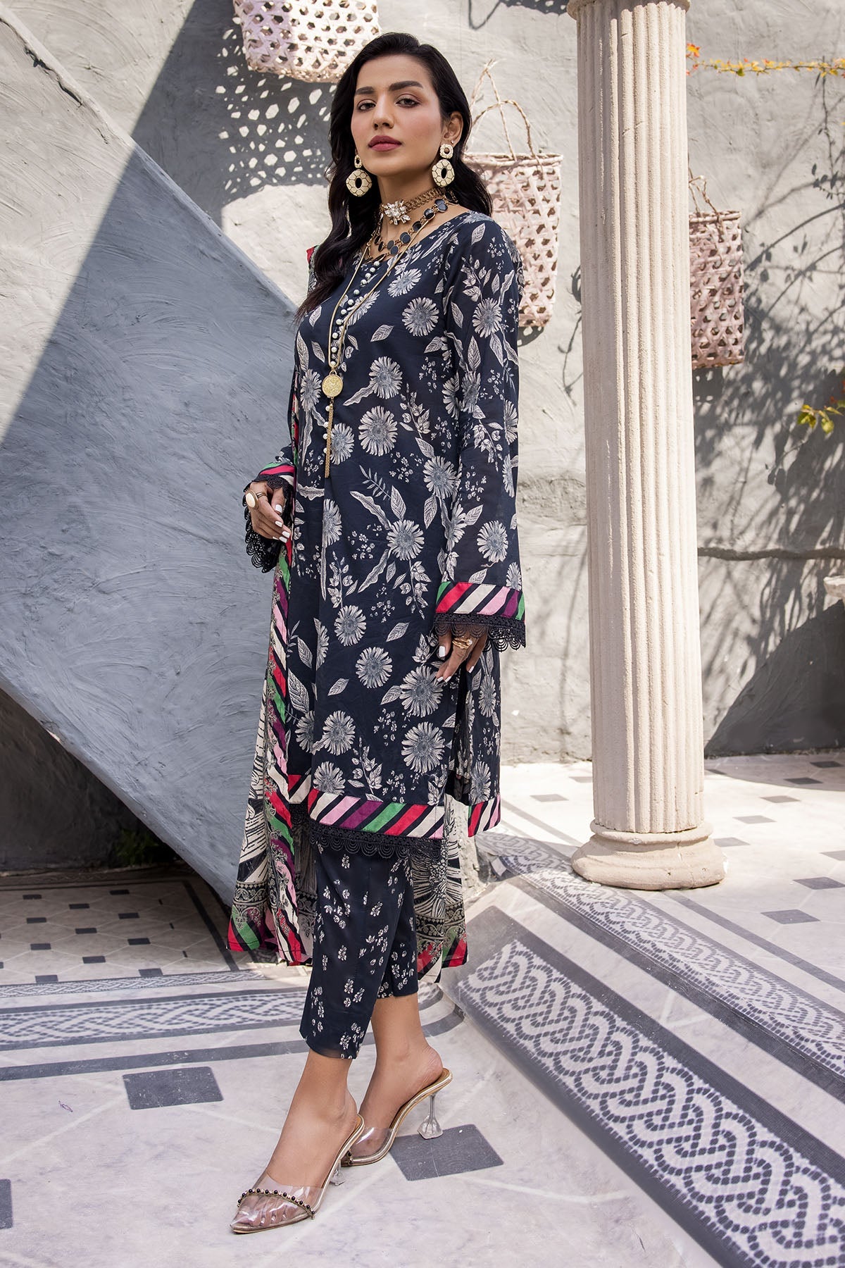 3703-TULIP DIGITAL PRINTED LAWN UNSTITCHED