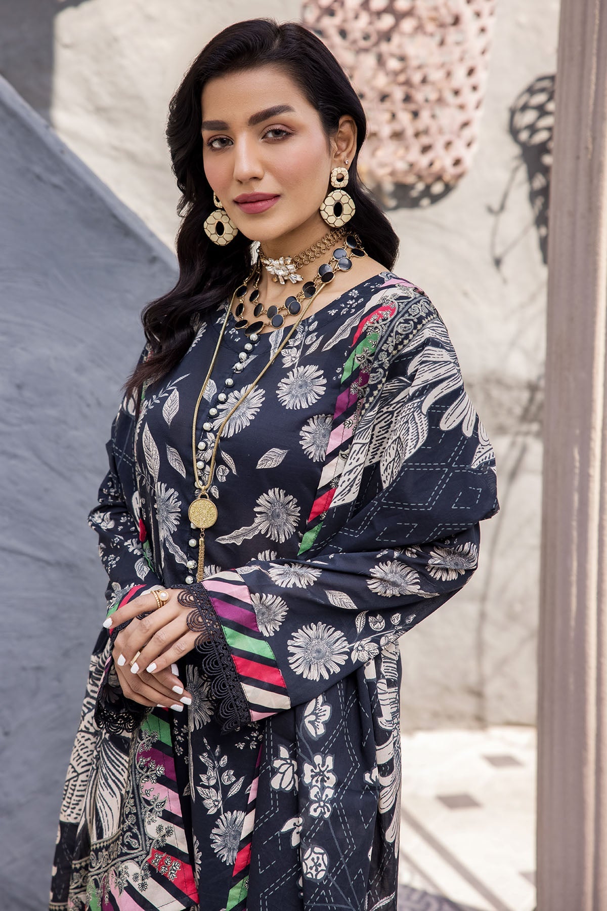 3703-TULIP DIGITAL PRINTED LAWN UNSTITCHED