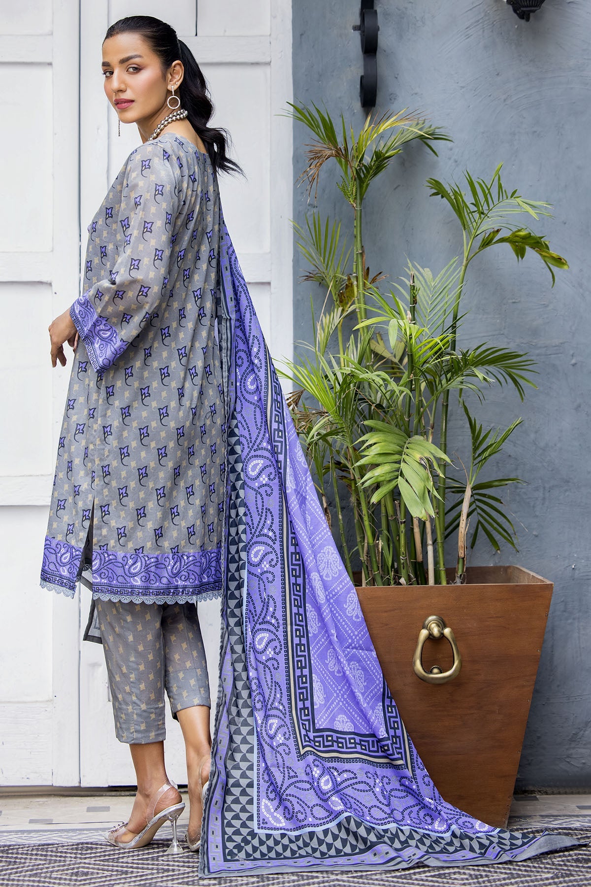 3705-MADEMOSILLE DIGITAL PRINTED LAWN UNSTITCHED
