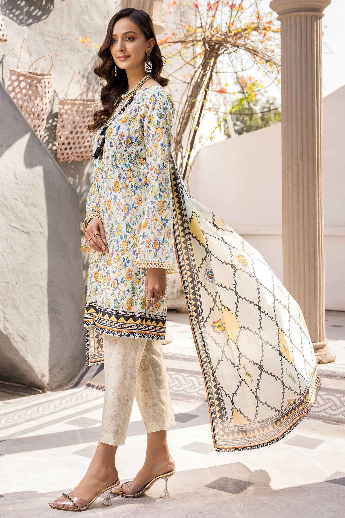 3709-BLOSSOM DIGITAL PRINTED LAWN UNSTITCHED