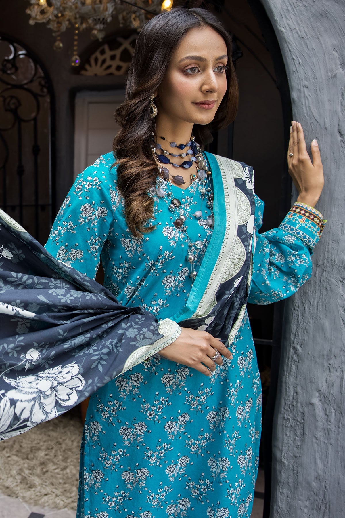 3712-MAYA DIGITAL PRINTED LAWN UNSTITCHED