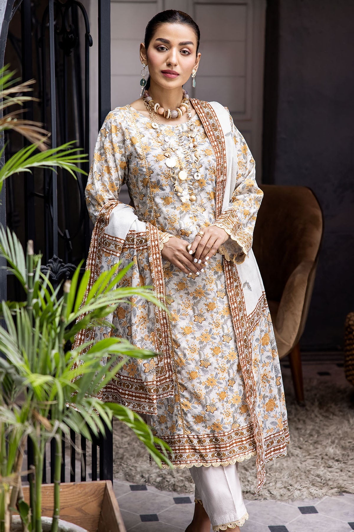 3724-ZOHA DIGITAL PRINTED LAWN UNSTITCHED