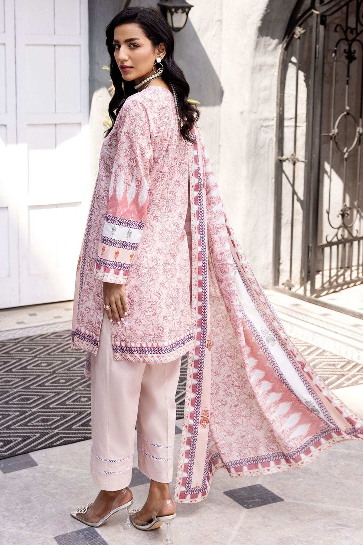 3727-AFRA DIGITAL PRINTED LAWN UNSTITCHED