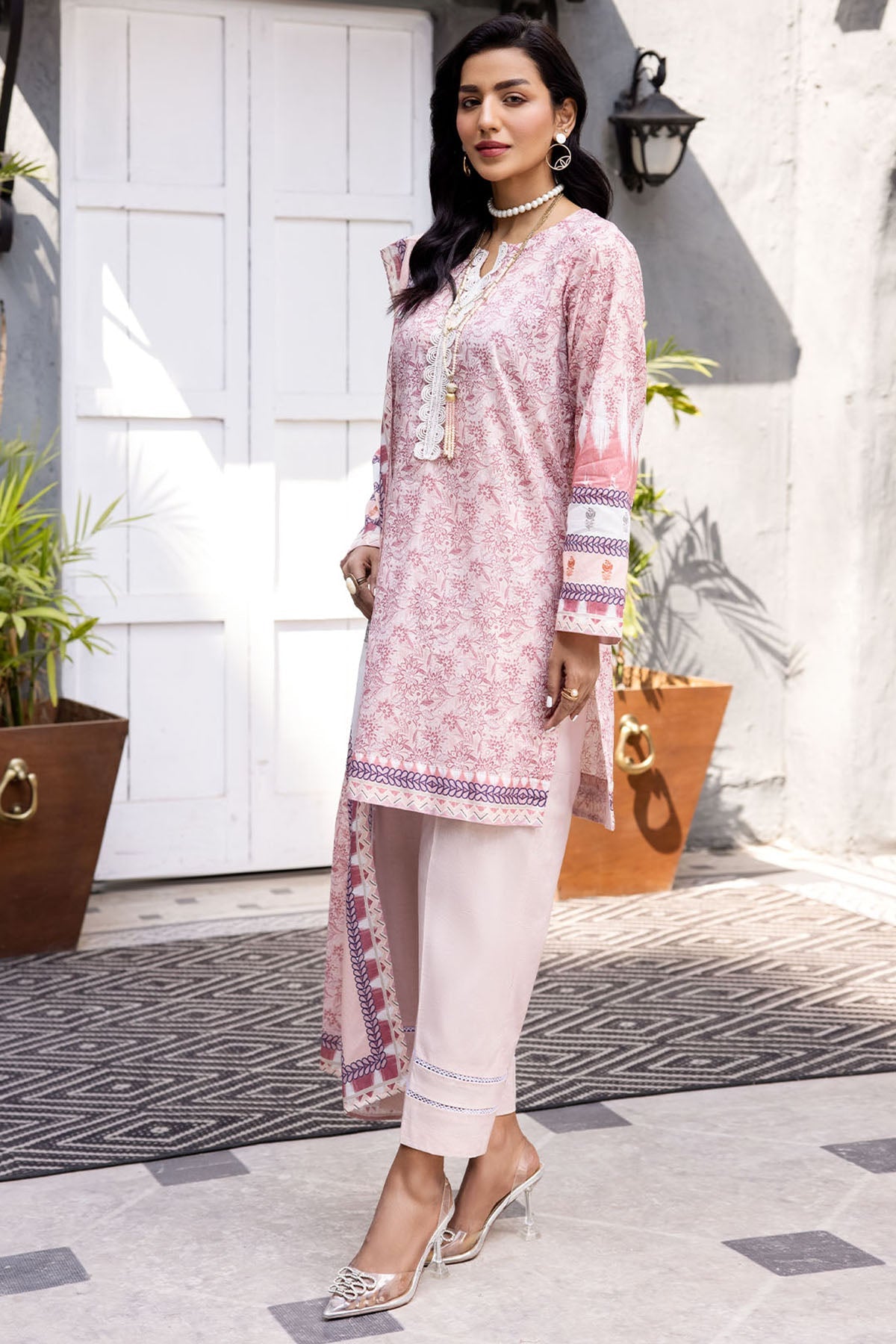 3727-AFRA DIGITAL PRINTED LAWN UNSTITCHED