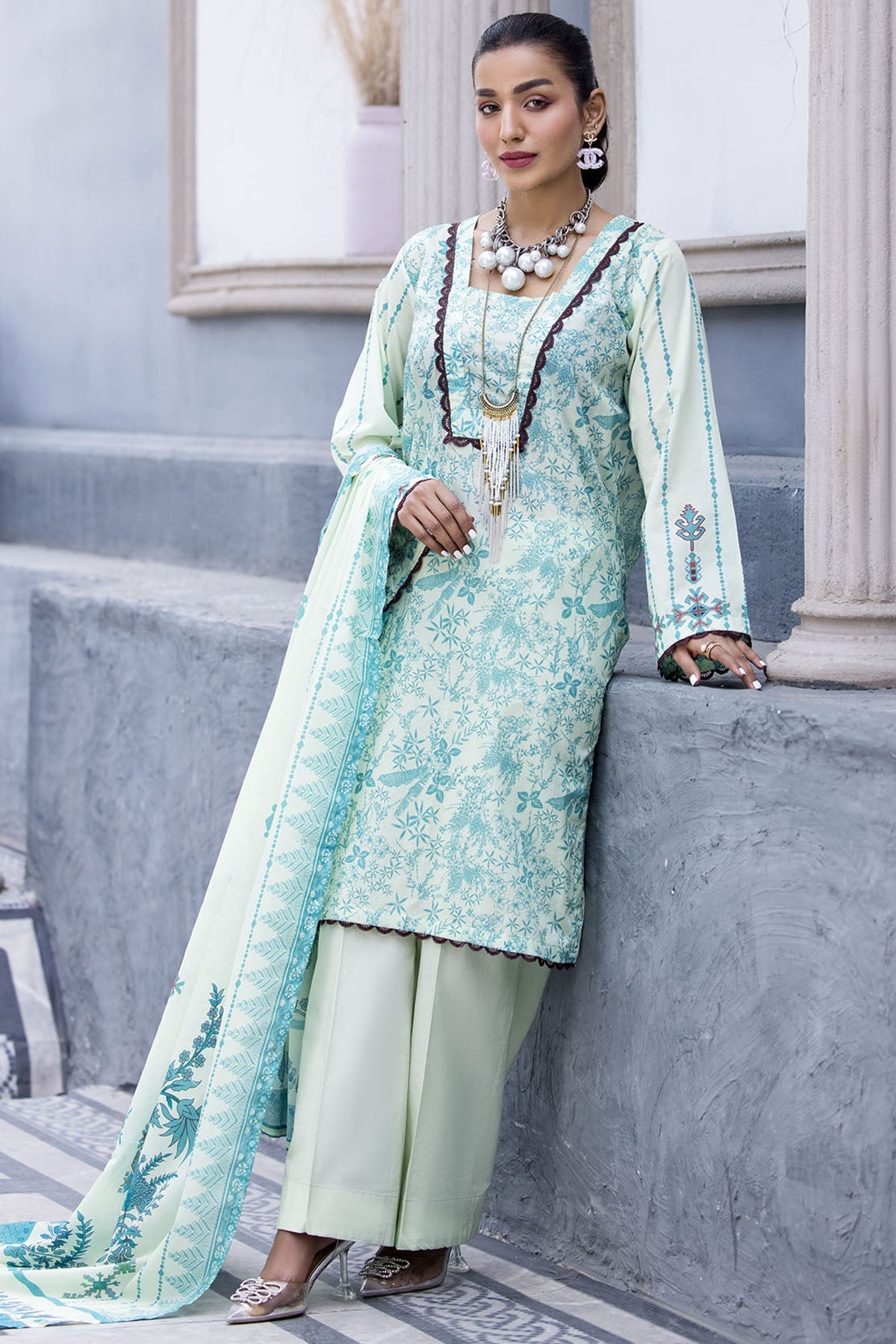 3728-LAINA DIGITAL PRINTED LAWN UNSTITCHED