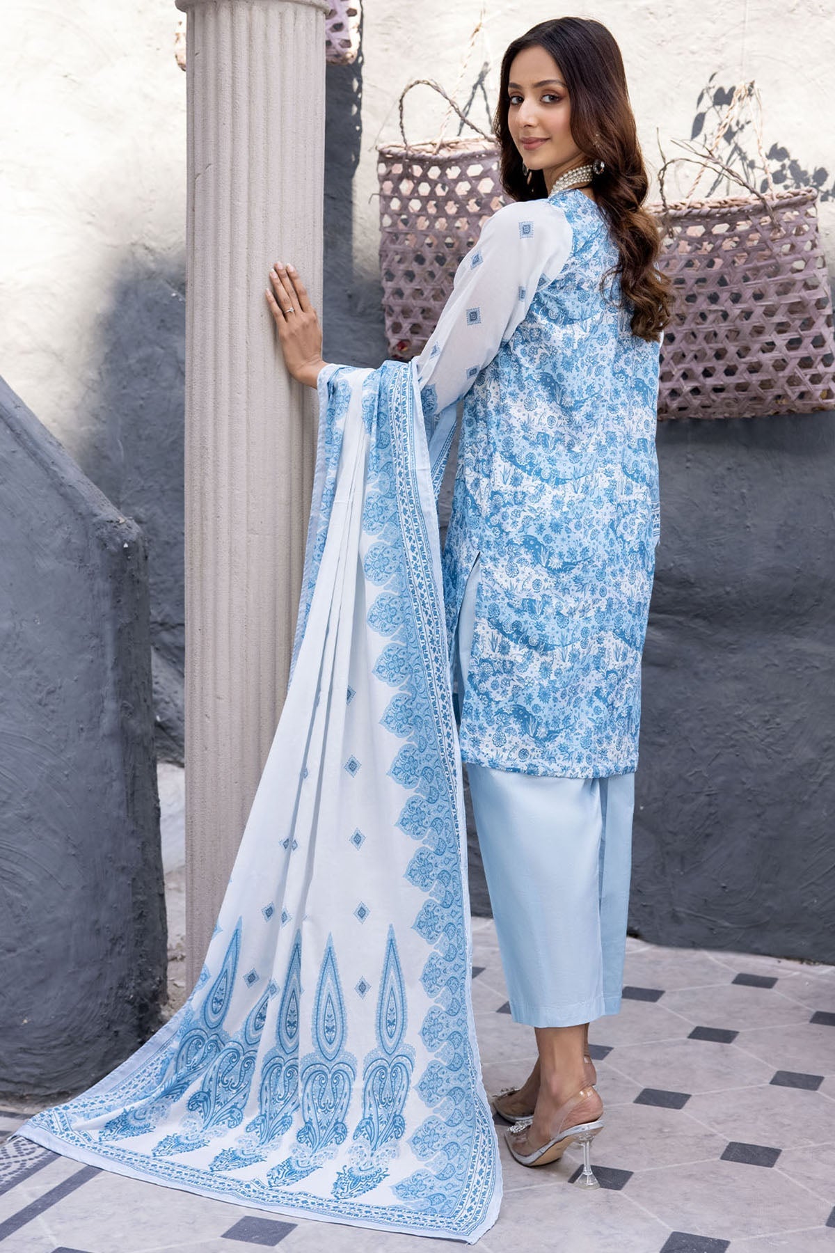 3732-ALYA DIGITAL PRINTED LAWN UNSTITCHED