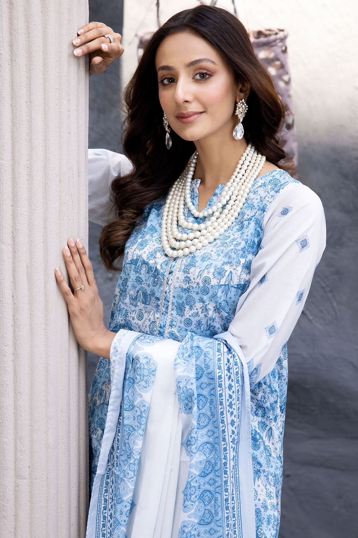 3732-ALYA DIGITAL PRINTED LAWN UNSTITCHED