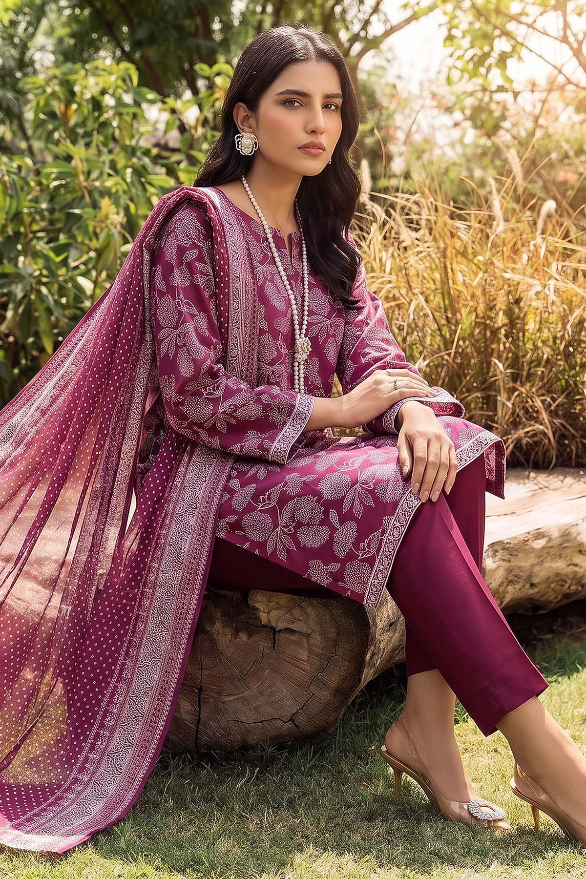 3748-PRINT-A DIGITAL PRINTED LAWN UNSTITCHED