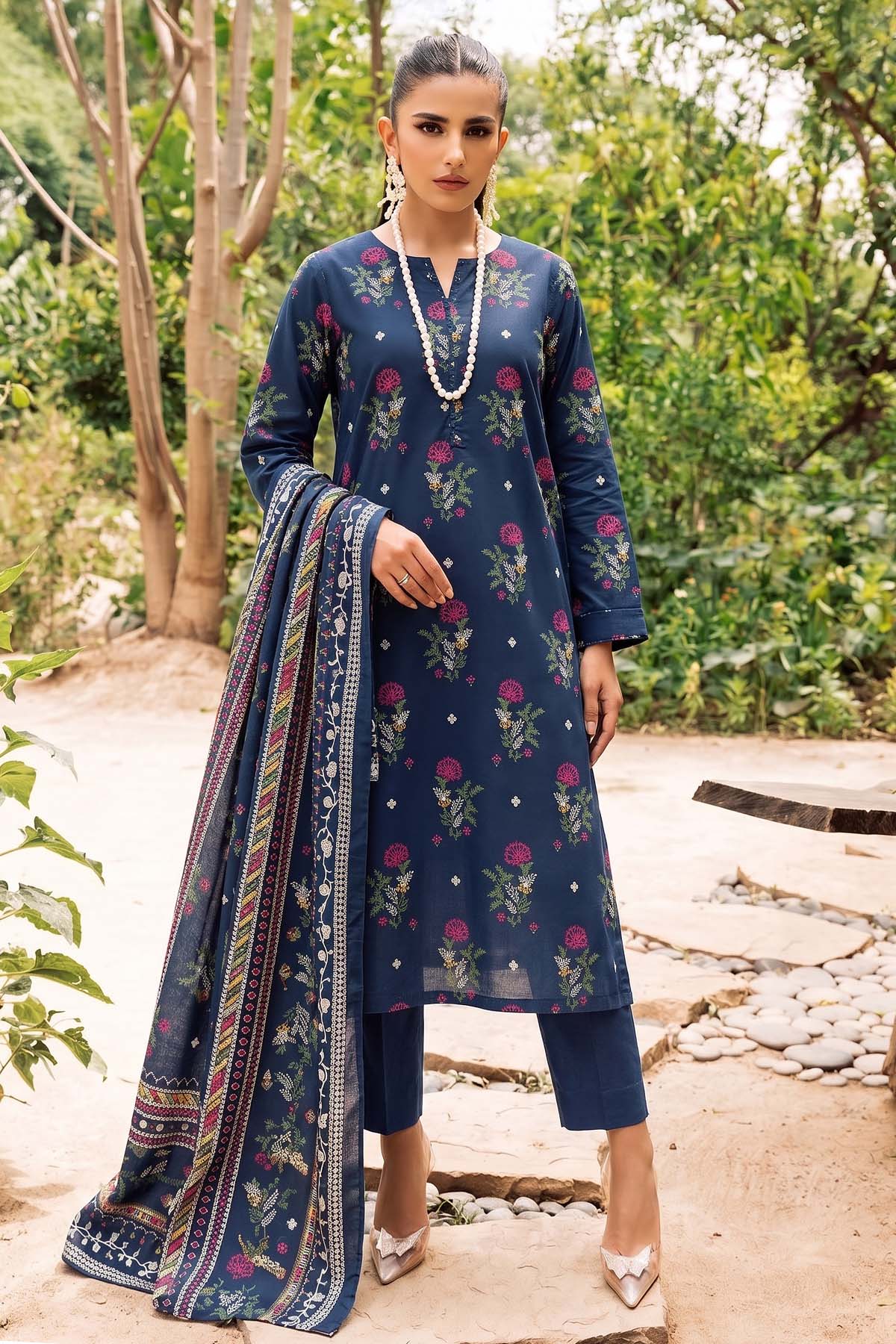 3750-PRINT-A DIGITAL PRINTED LAWN UNSTITCHED