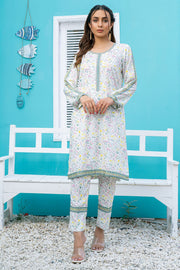 3795-TURNIP DIGITAL PRINTED STAPLE SLUB FABRIC