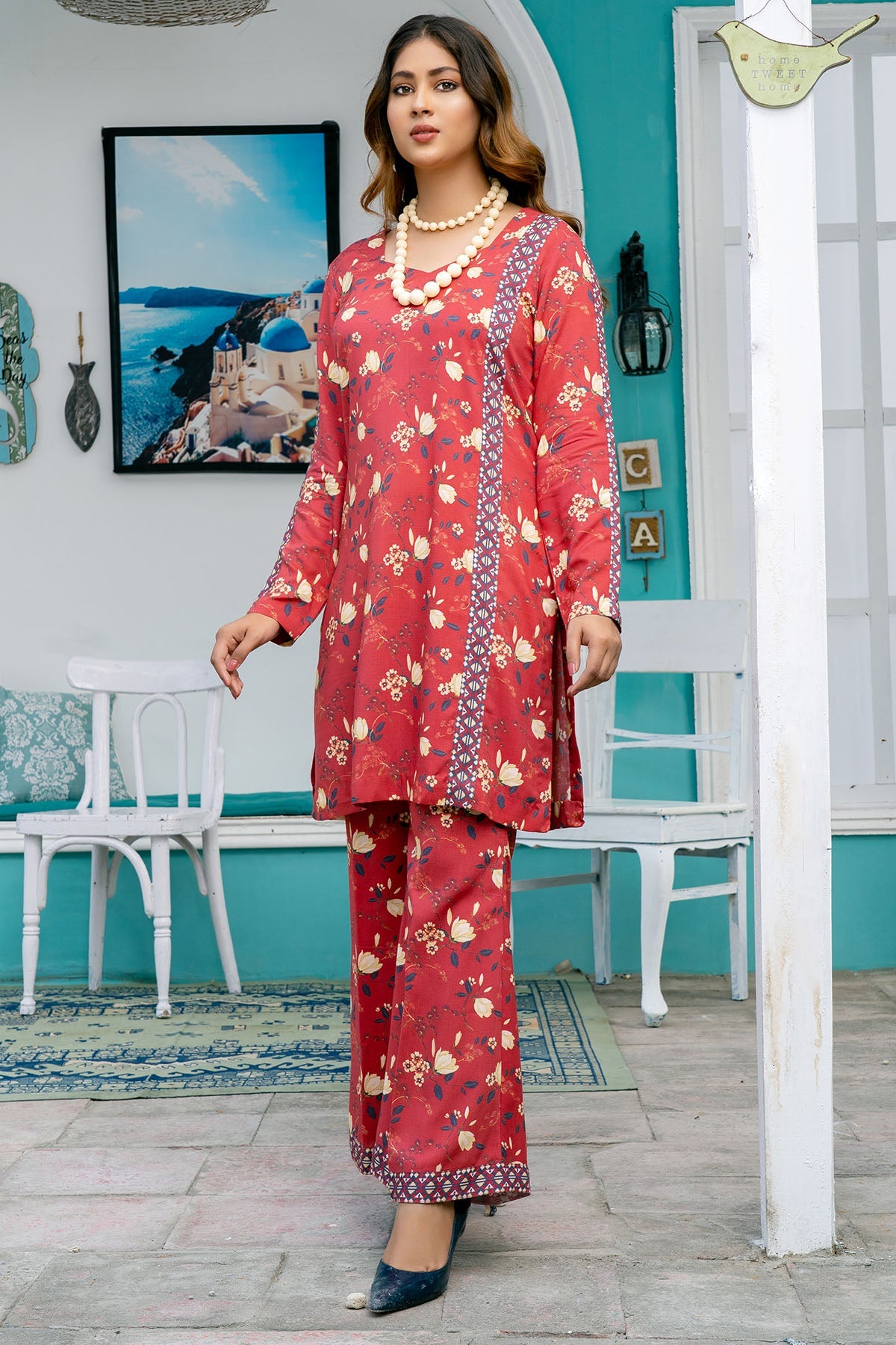 3797-BUTTERCUP DIGITAL PRINTED STAPLE SLUB FABRIC