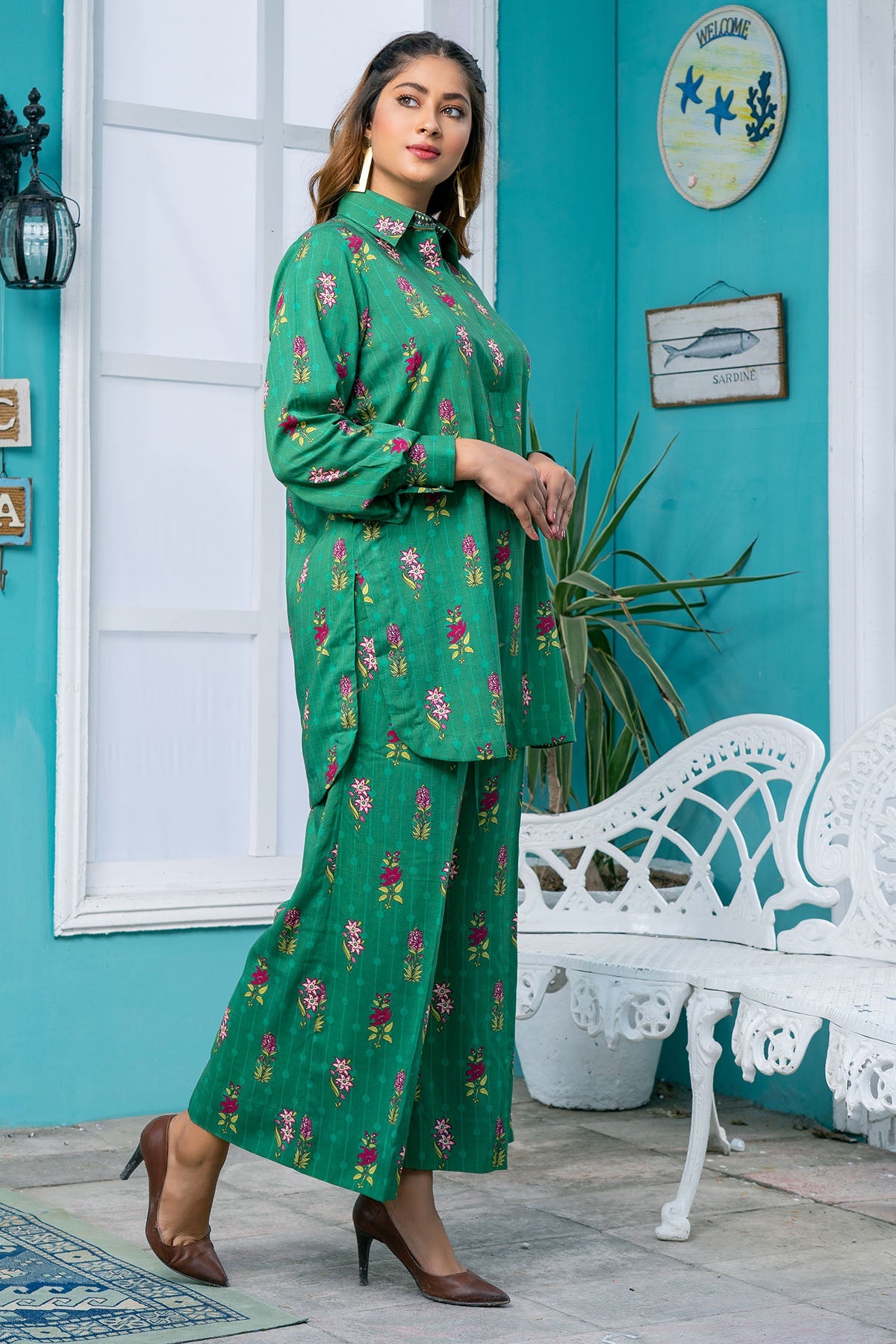 3807-PROTEA DIGITAL PRINTED STAPLE SLUB FABRIC