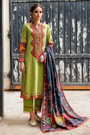 3808-MANDARIN DIGITAL PRINTED LINEN UNSTITCHED