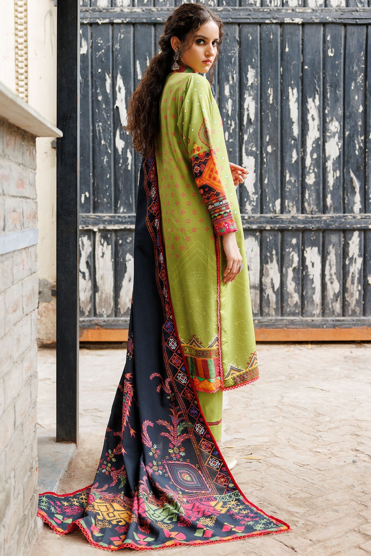 3808-MANDARIN DIGITAL PRINTED LINEN UNSTITCHED