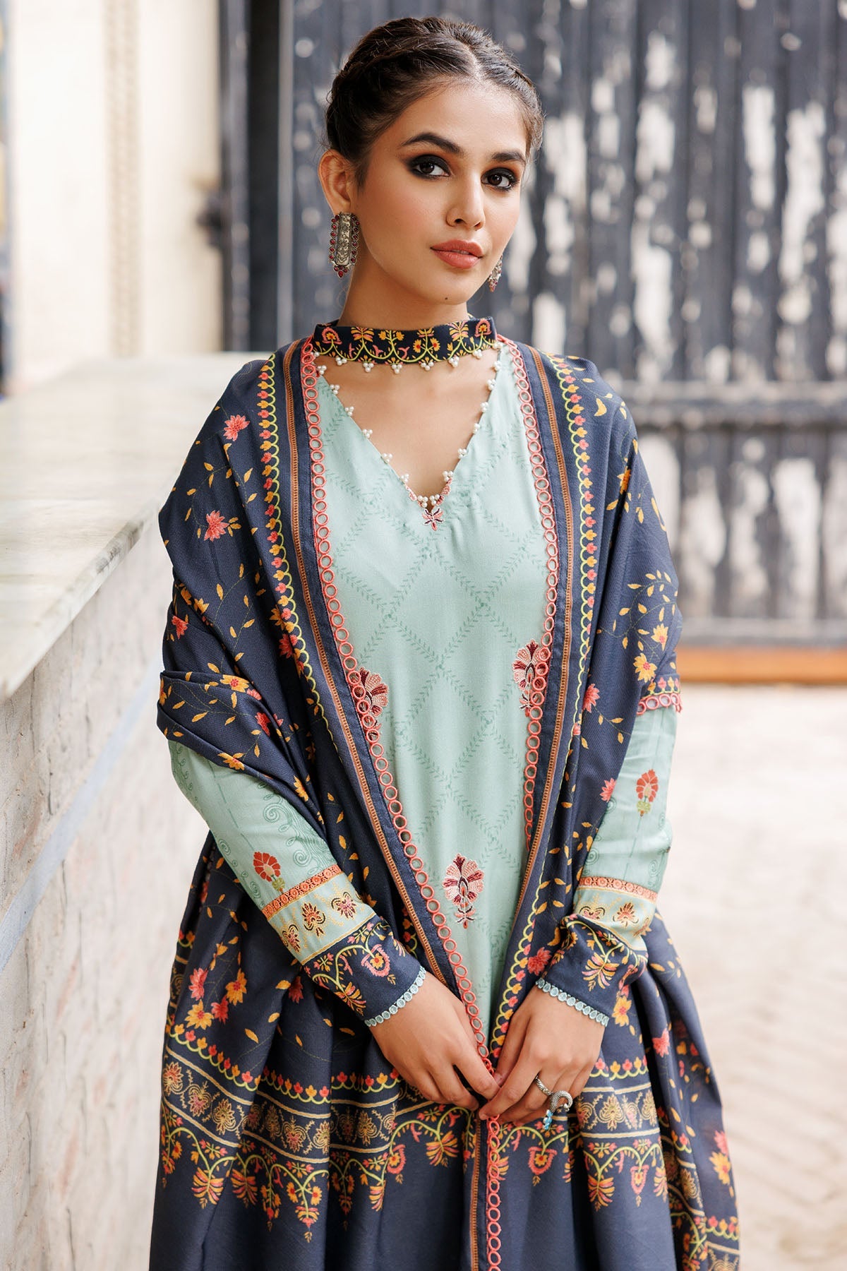 3810-SAPOTA DIGITAL PRINTED LINEN UNSTITCHED