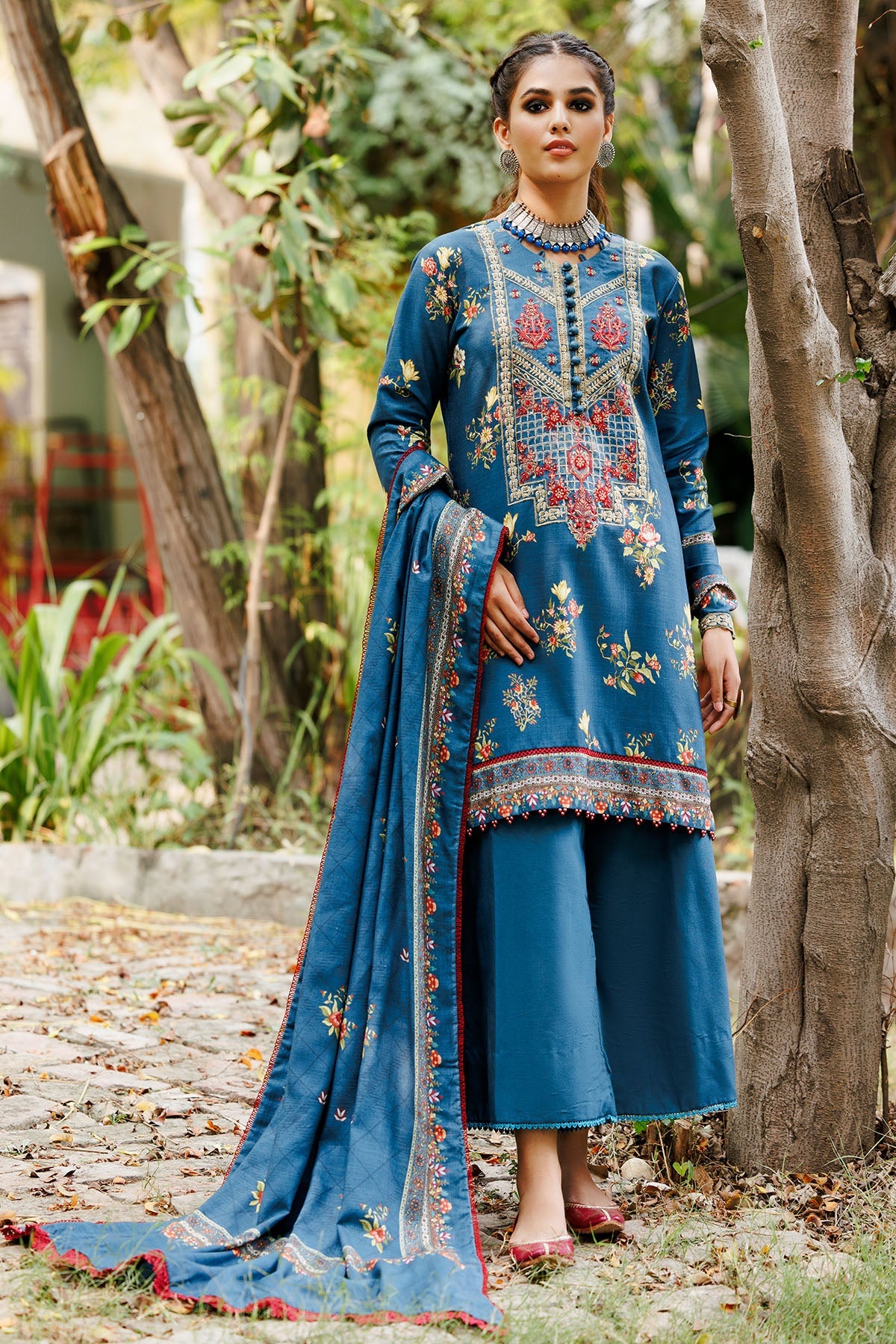 3813-SAL DIGITAL PRINTED LINEN UNSTITCHED