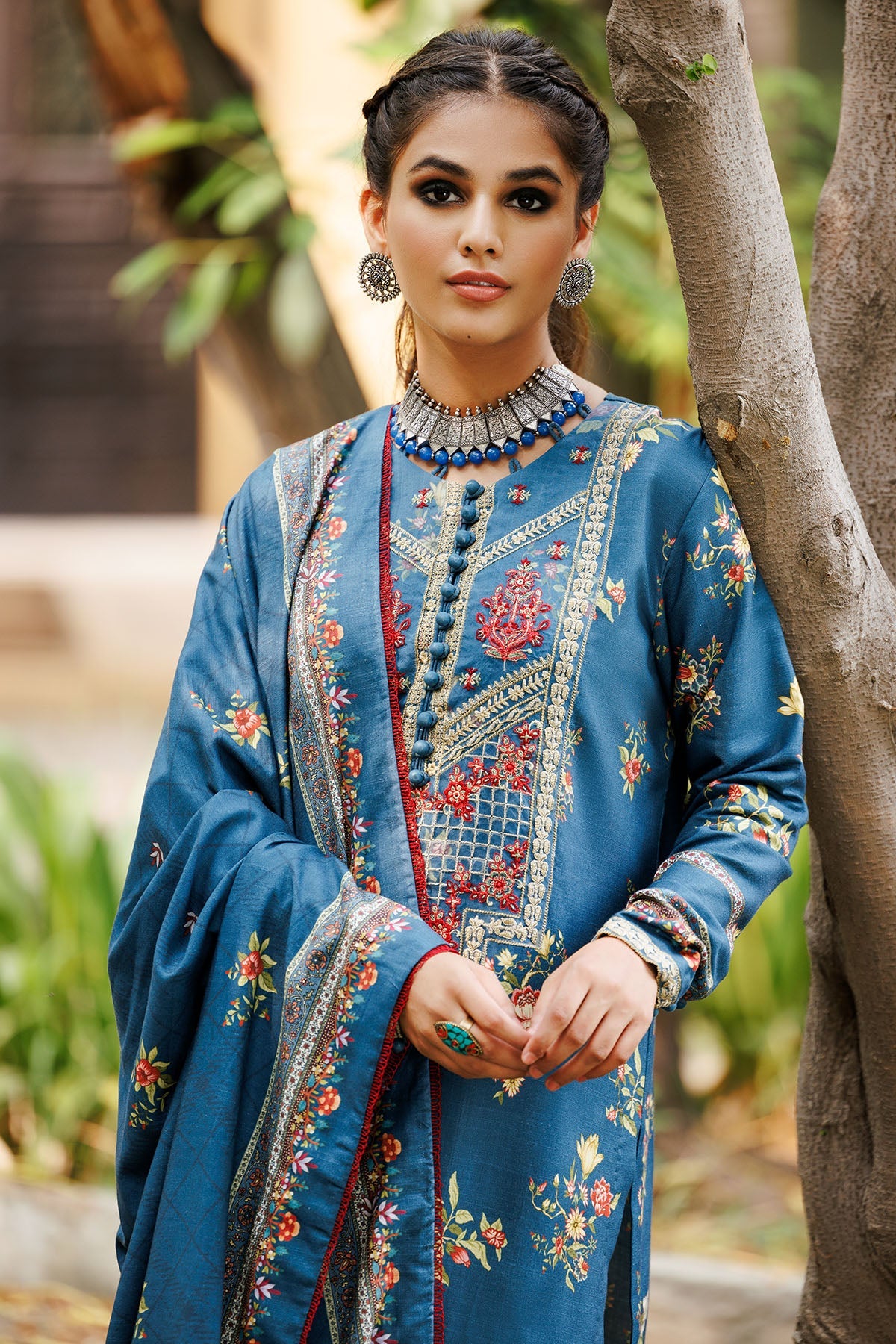3813-SAL DIGITAL PRINTED LINEN UNSTITCHED
