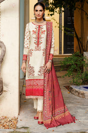 3814-NUTMEG DIGITAL PRINTED LINEN UNSTITCHED