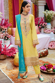3865-SIBEL EMBROIDERED JACQUARD UNSTITCHED