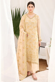 3898-ROSHAN EMBROIDERED BEMBERG CHIFFON UNSTITCHED