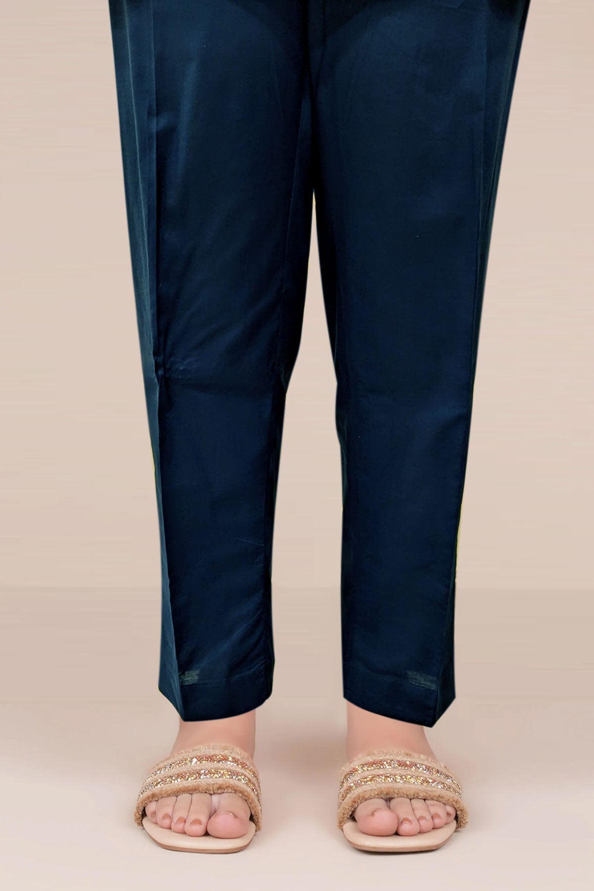3973-NAVY-BLUE DYED COTTON STITCHED