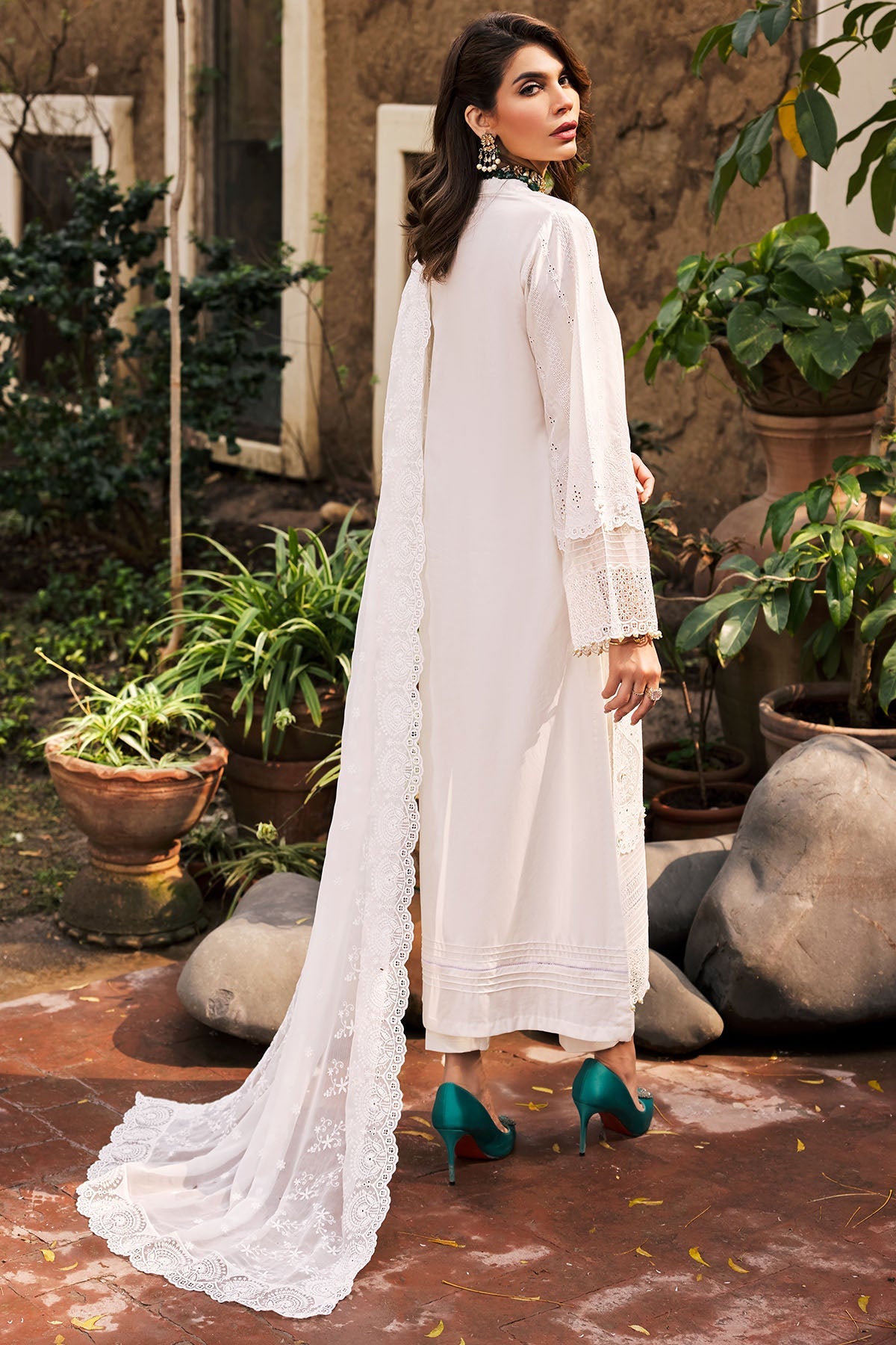 3977-ZOHRA EMBROIDERED LAWN UNSTITCHED