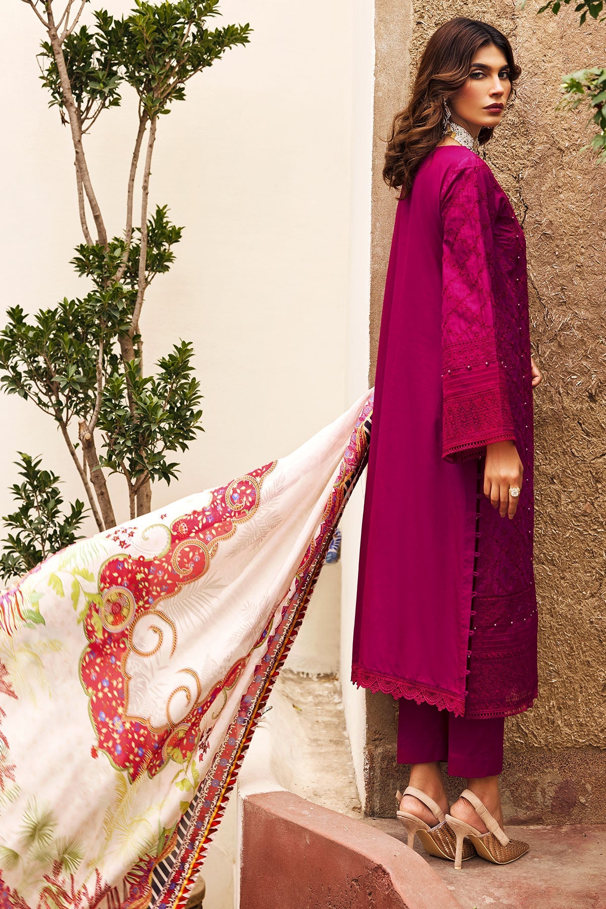 3979-ARZOU EMBROIDERED LAWN UNSTITCHED