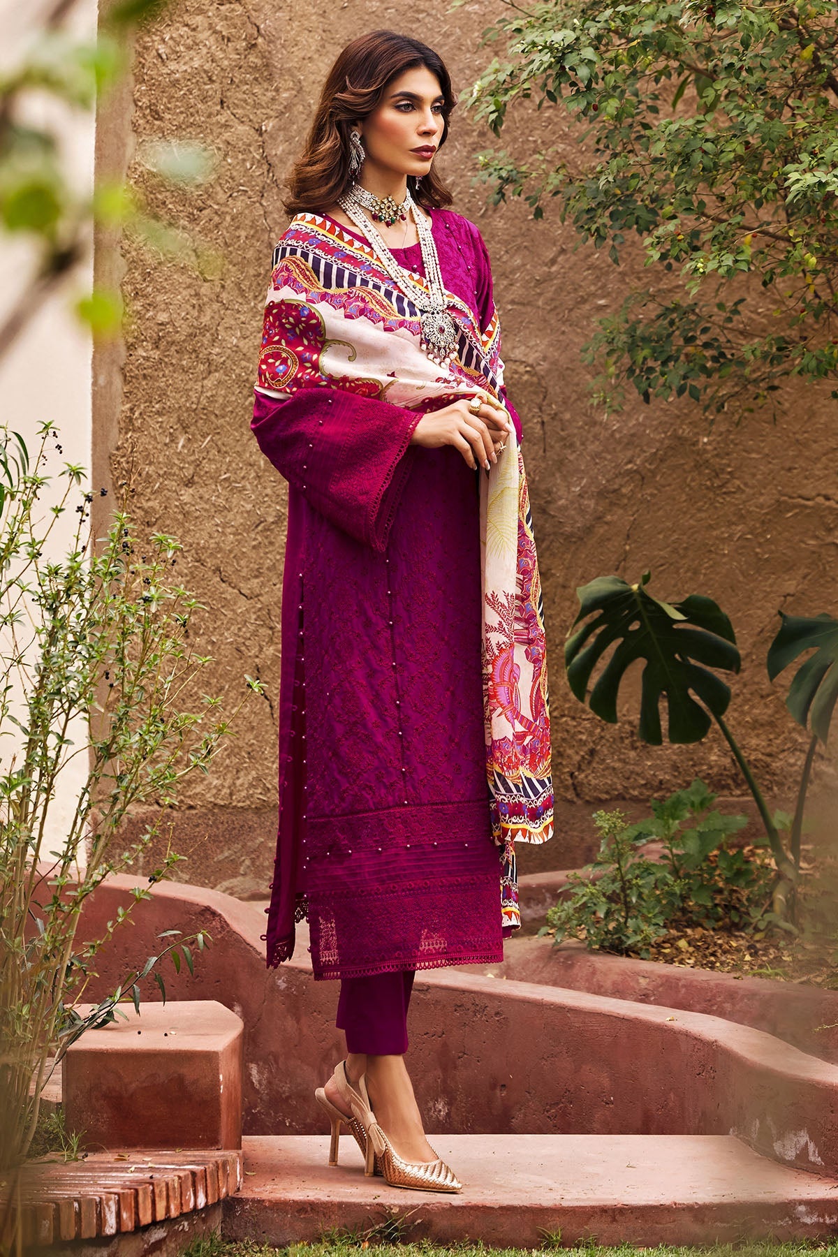 3979-ARZOU EMBROIDERED LAWN UNSTITCHED