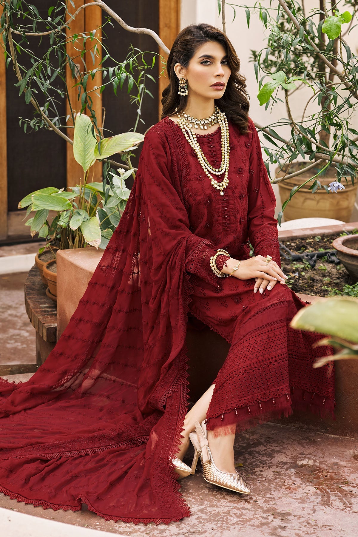 3985-RAHMA EMBROIDERED LAWN UNSTITCHED