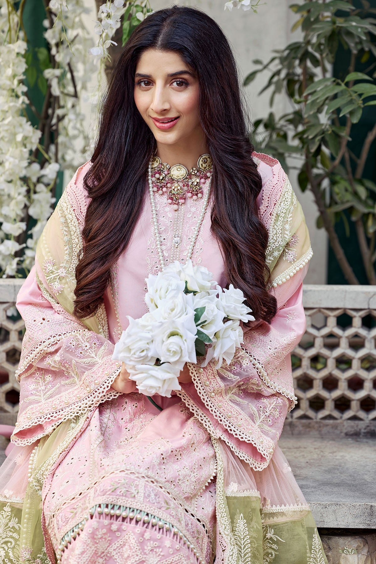 4045-ZILLE EMBROIDERED LAWN UNSTITCHED