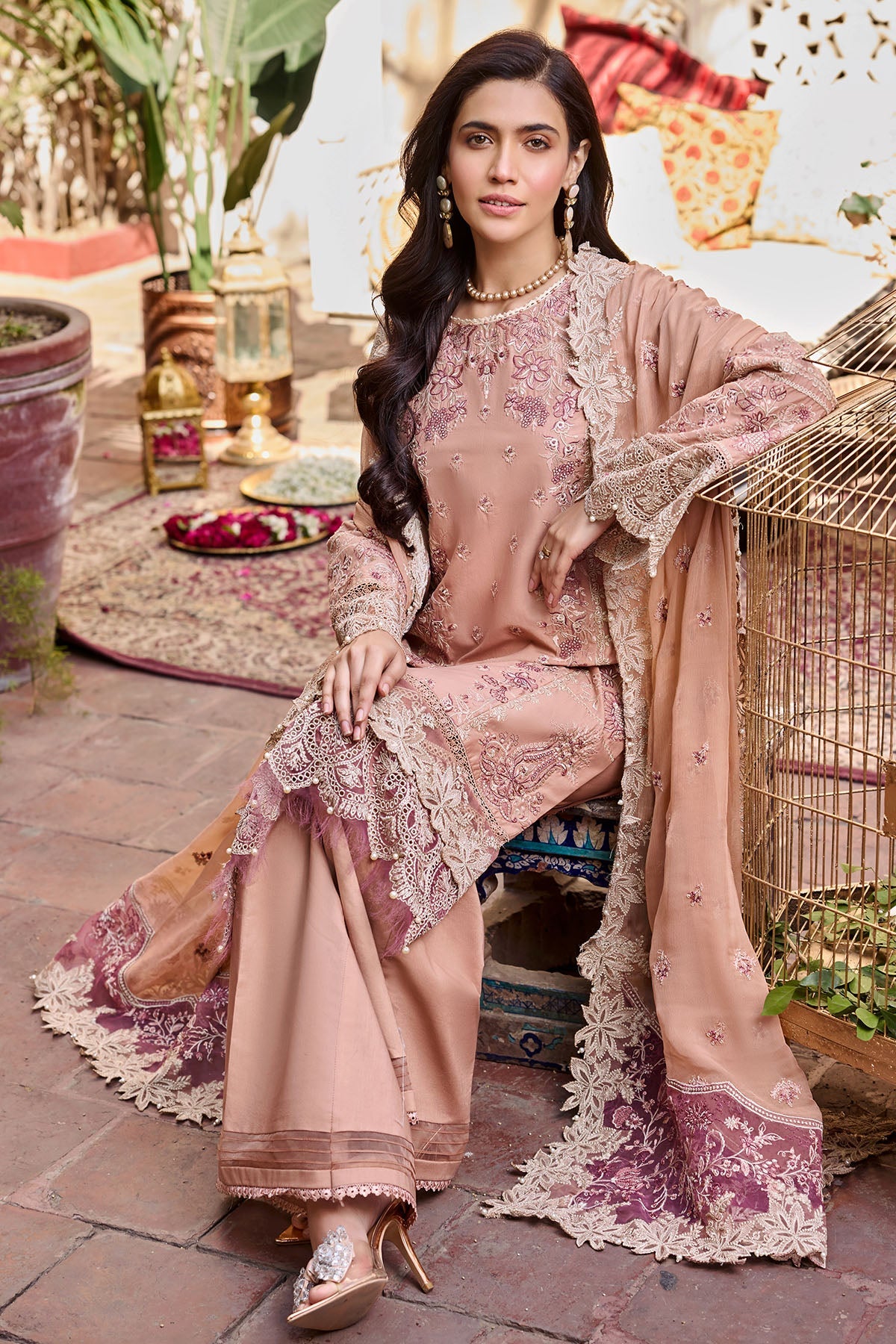 4057-ESMEE EMBROIDERED LAWN UNSTITCHED