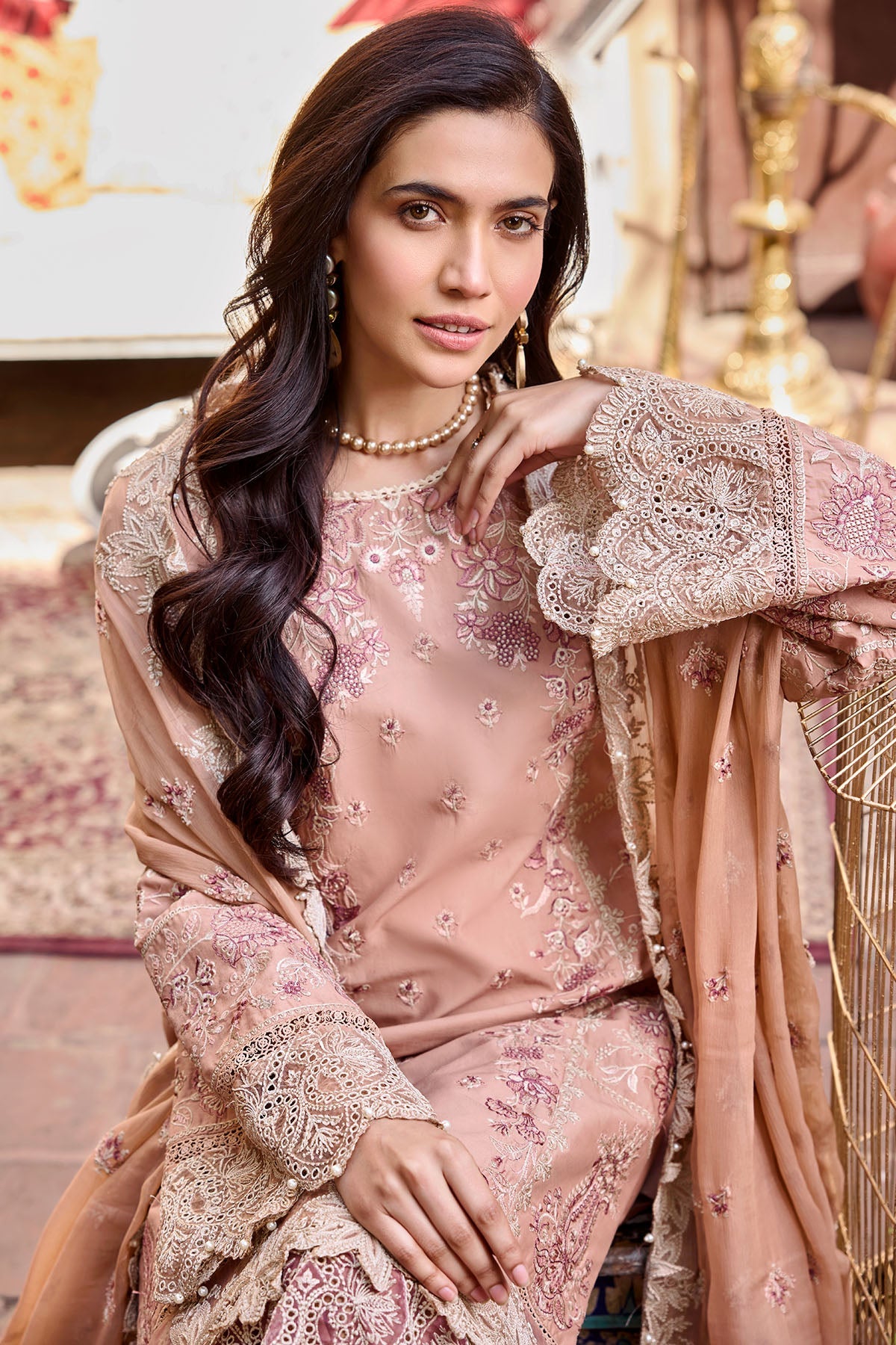 4057-ESMEE EMBROIDERED LAWN UNSTITCHED