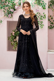 4113-ELAI EMBROIDERED BEMBERG CHIFFON STITCHED