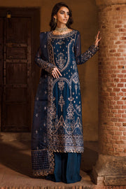 4126-RAZIA EMBROIDERED BEMBERG CHIFFON STITCHED